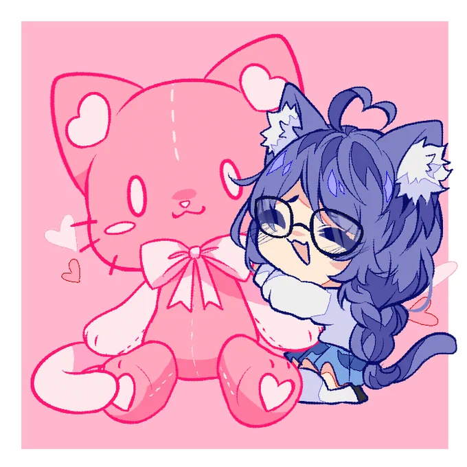 AAAA 50 chibs down, only 32 left to go >:D Also thanks so much to  ,  ,  , ,   , and Recordonic_ for the raids AAA!!! ;v; 