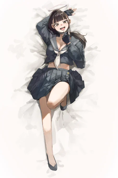 スケバンガール  #ブルアカ 
