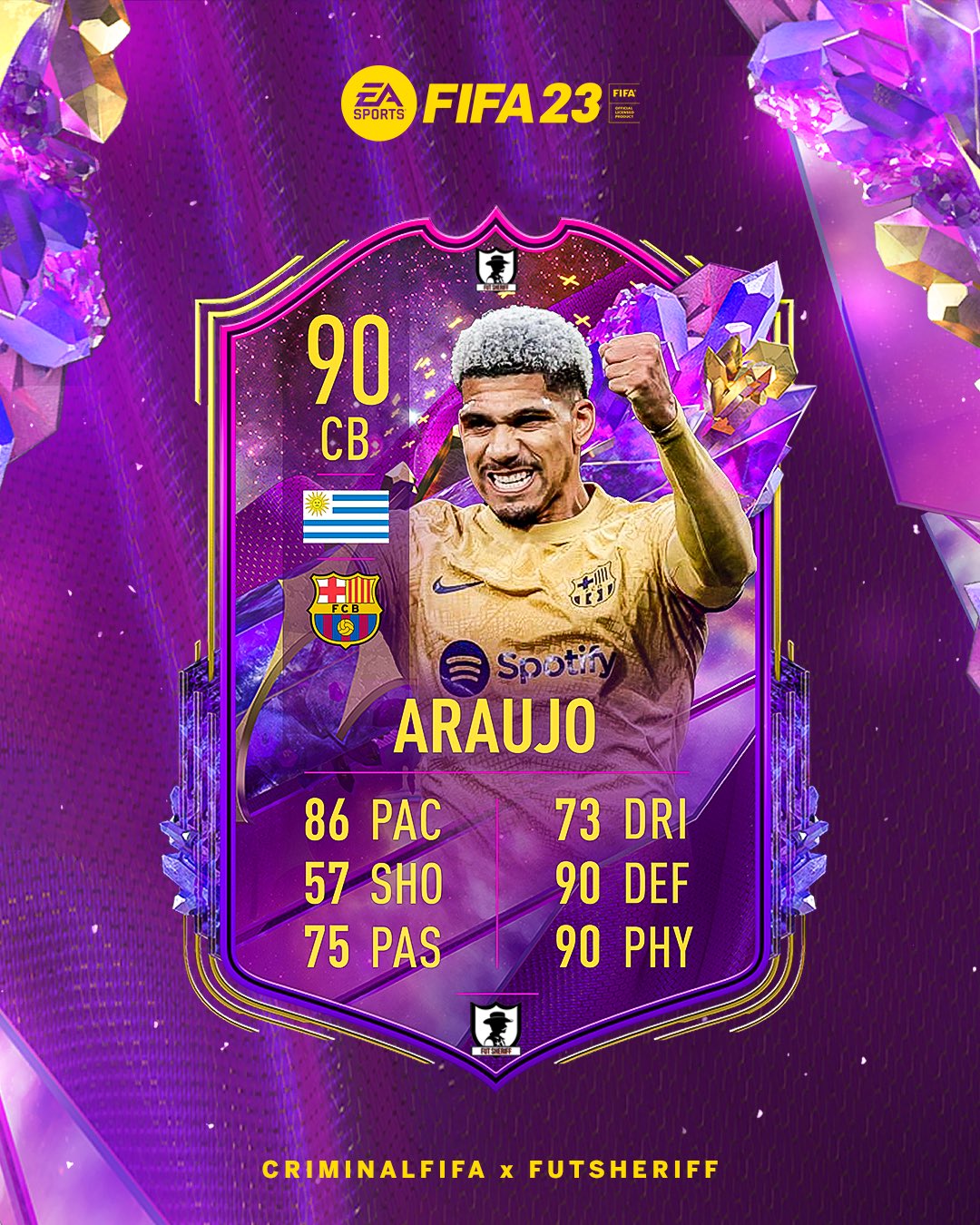 Fut Sheriff on Twitter: "🚨Araujo 🇺🇾 is coming as FUTURE STARS TEAM 2⭐️