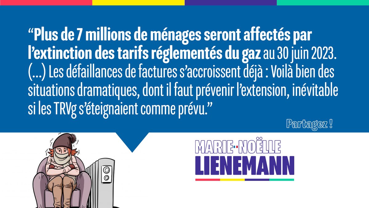 mnlienemann's tweet photo. ⚡️🔥J'ai interpellé ce matin en accord avec les associations de défense de locataires et de consommateurs Elisabeth Borne pour exiger au minimum le report de l'extinction des #tarifsréglementés du #gaz au 30 juin prochain.👉 https://t.co/PyFuX3cEZm #TRVg #précaritéenergétique https://t.co/IS6NdZlgHW