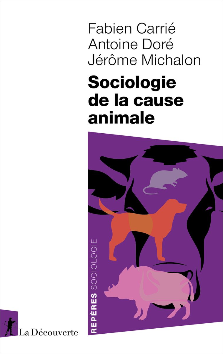 Je me réjouis de la parution de cette Sociologie de la cause animale chez <a href="/Ed_LaDecouverte/">Éditions La Découverte</a> ! On a enfin une synthèse de qualité, en français, de la littérature sociologique sur les mouvements de défense des animaux. editionsladecouverte.fr/sociologie_de_…