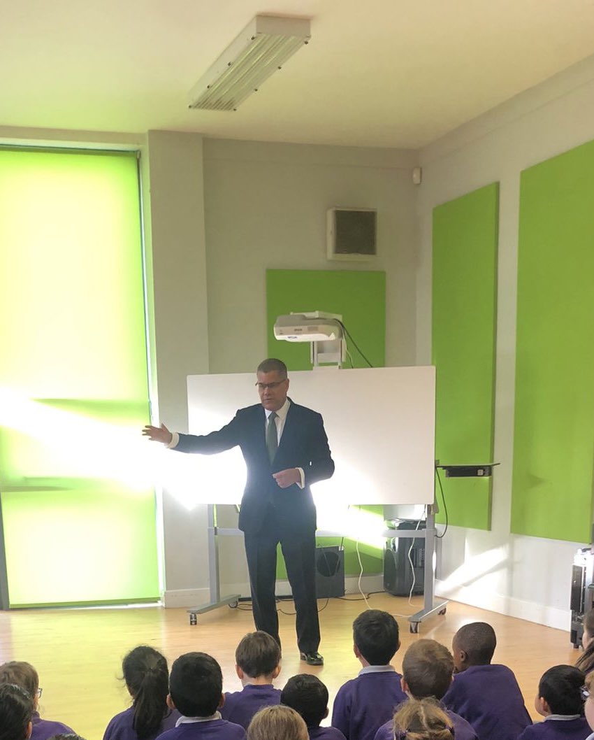 ASJSASIS's tweet photo. Such an honour to welcome Sir @AlokSharma_RDG MP to our school today - telling us all about his work with COP… #ASJS #COP #wherethosewhoinspirecometobeinspired https://t.co/Vmqv50UbAZ