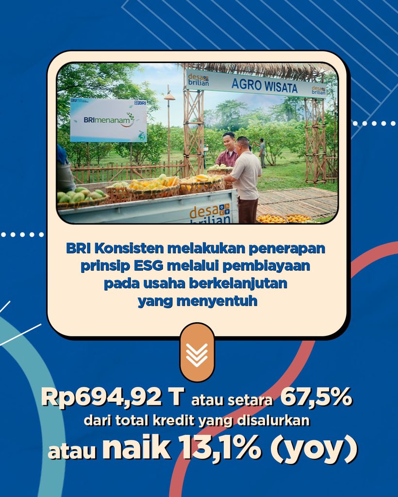BANKBRI_ID's tweet photo. S&amp;P Global merilis Sustainability Yearbook 2023, yang didalamnya adalah daftar perusahaan di dunia yang dinilai paling terdepan dalam menerapkan praktik bisnis yang berkelanjutan. https://t.co/pBtrqfcHpv
