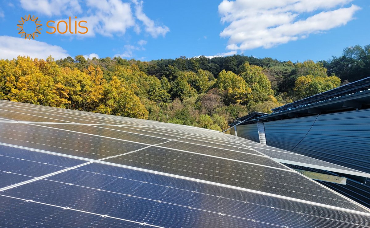 Solis_Inverters's tweet photo. #Soliscases in #Korea How to optimize your business management? The industry invested in the solar system to reduce electricity bills and achieve energy transition by Solis-110K-5G-K, which has a high power tracking density of 90 MPPT/MW and over 98.7% Max. high efficiency. https://t.co/jSD3H717Cd