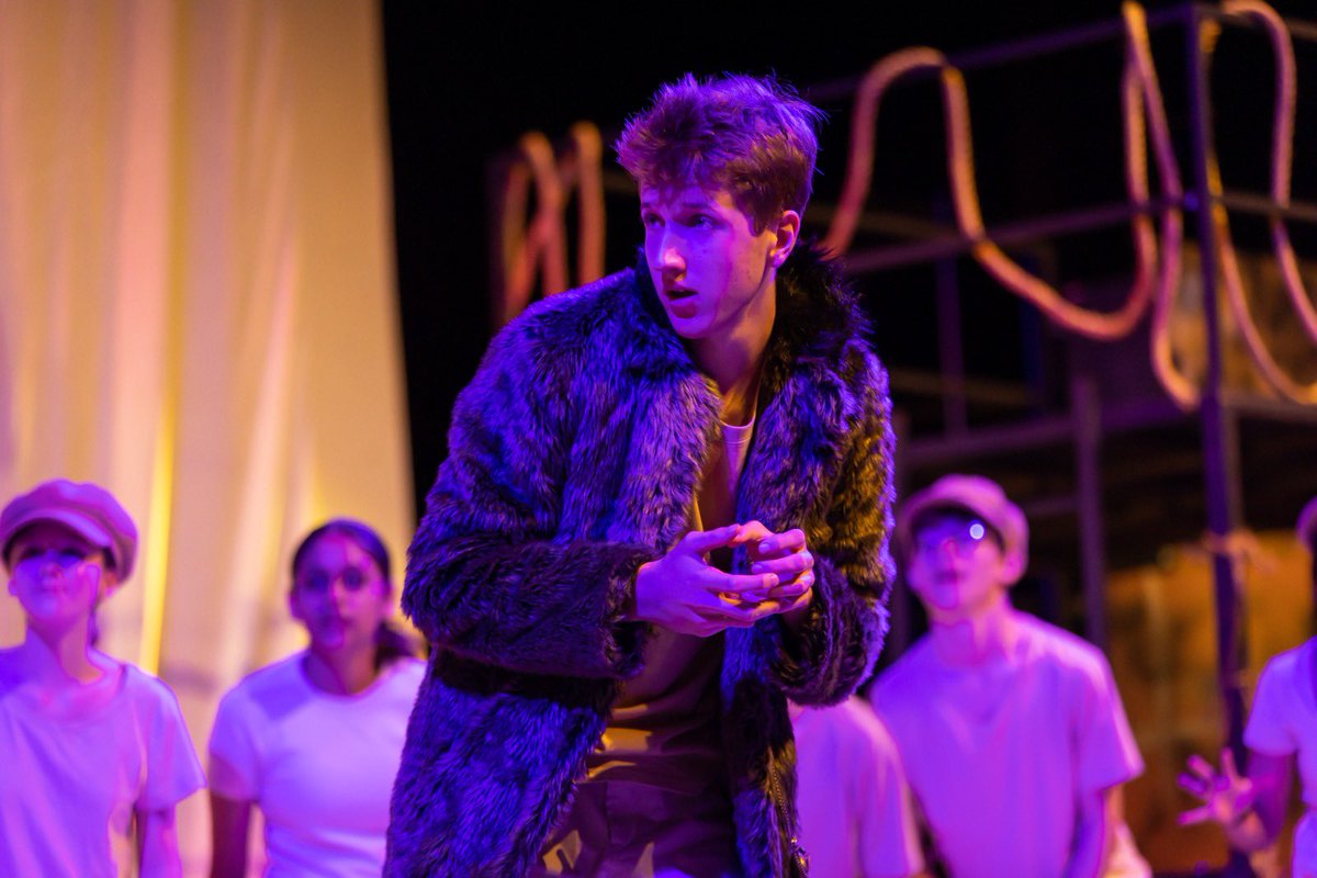 DCSG_Dulwich's tweet photo. Our Ignite! Performing Arts and #IBCP Performance and Production Arts students put on a stage adaptatation of Neil Bartlett's Oliver Twist this week, taking on leadership roles in #choreography, #directing, and #sustainable design and produced an outstanding piece of the theatre! https://t.co/hMUG7NAoJ2