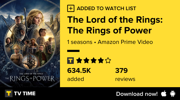rupsahmed's tweet photo. I've just started following The Lord of the Rings: The Rings of Power https://t.co/HPbQlX8quk #tvtime https://t.co/NDlW5TVUmp