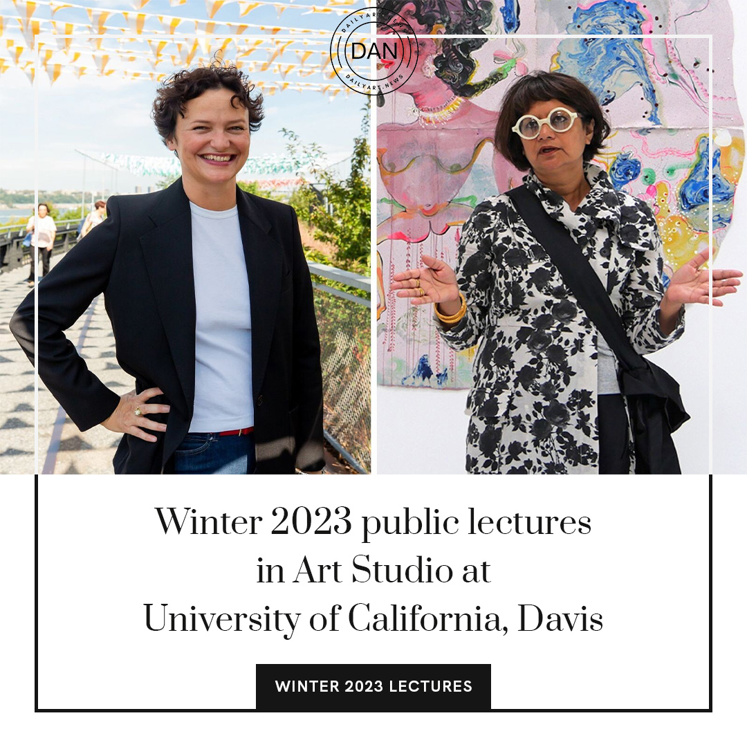 DailyArt_News's tweet photo. Winter 2023 public lectures in Art Studio at University of California Davis. @Art_Studio_UCD

https://t.co/1gOR2CE4W1
#ucdavis #california #davis #ceciliaalemani #rinabanerjee #lecture #art #dailyart #artnews #dailyartnews https://t.co/Iqy99ci8xb