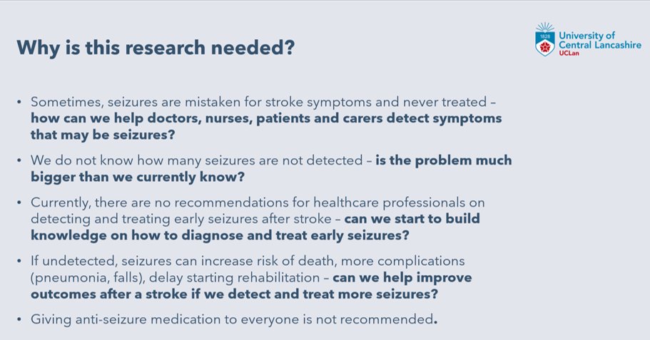 ClareGordon1's tweet photo. @cumpstonarchive @LSC_ISNDN @ElaineISNDN @HannahISNDN @SherringtonJean @phil_woodford Thanks Glenys, it was lovely meeting you all @LSC_ISNDN Patient and Carer Forum - exciting to discuss with you new @UCLanResearch on detection of early #seizures after #stroke #PPI #PPIimpact #BetterTogether ๐ #REPoSS https://t.co/UrYMC5x4Op