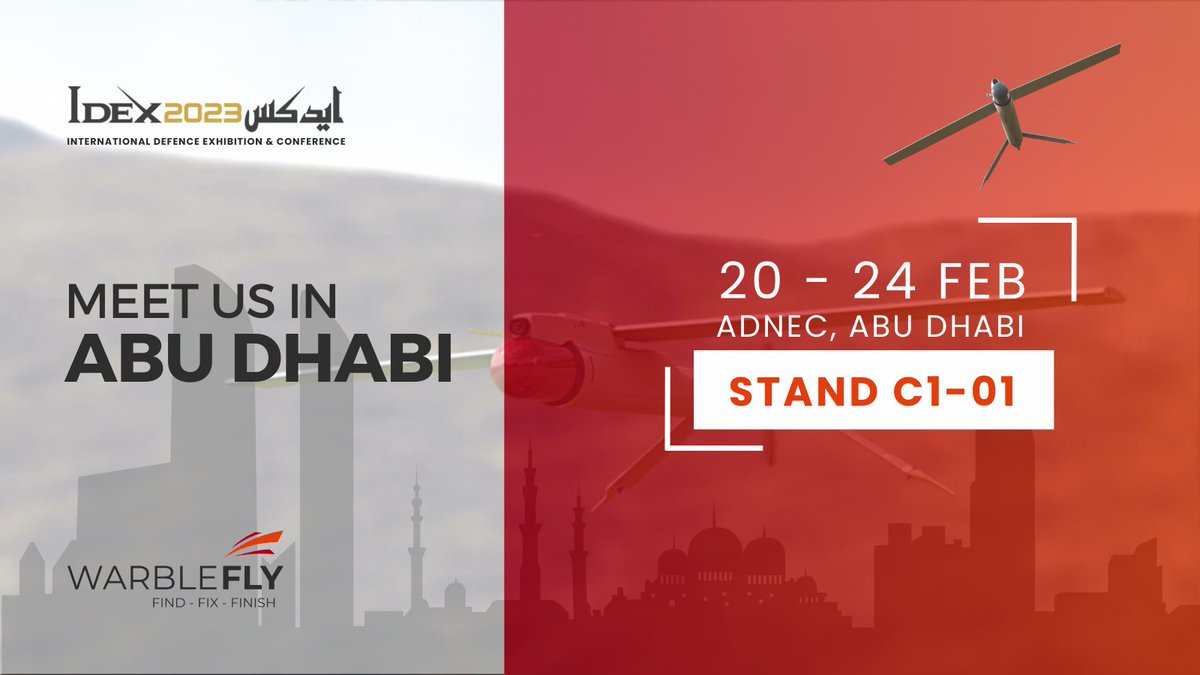 See you at <a href="/IDEX_UAE/">IDEX</a> !

Stand C1-01
ADNEC, Abu Dhabi
20 - 24 February 2023