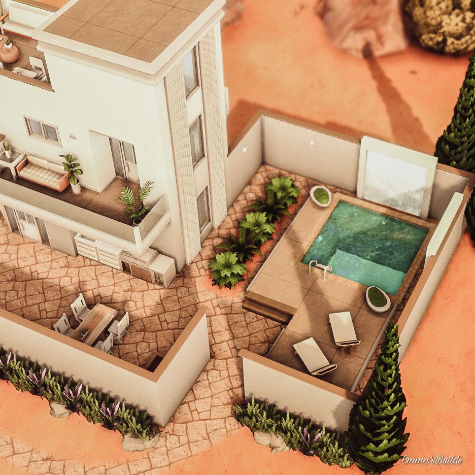 emmasbuildss's tweet photo. ๐คModern Desert Home
Gallery ID: emmalinda1
โจ speedbuild: https://t.co/DeZDz1fgUd
#ts4 #thesims4 #simsbuild #showusyourbuilds #speedbuild #simsspeedbuild https://t.co/pM3s5PWiKG