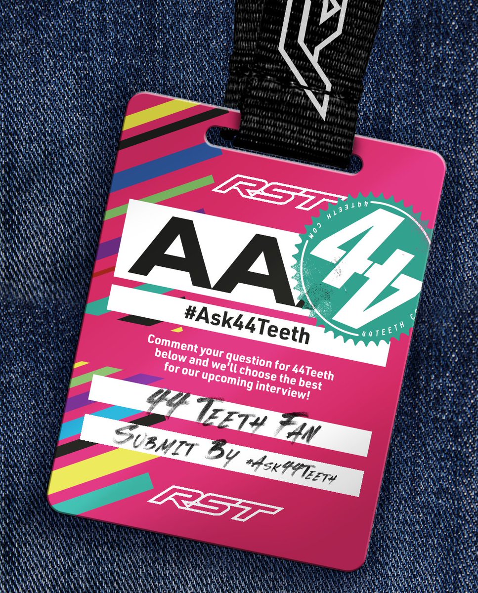 rstmoto's tweet photo. Are you a fan of @fortyfourteeth? 4️⃣4️⃣

Drop a comment below using the #Ask44Teeth - we'll pick the most inventive questions for the guys to answer when they're in the RST Studio next week! 🔥
.
.
.
.
 #Ask44Teeth  #TeamRST #TrustisEverything #rstmoto #roadriding #44teeth #qanda https://t.co/bWUQVgFTCe