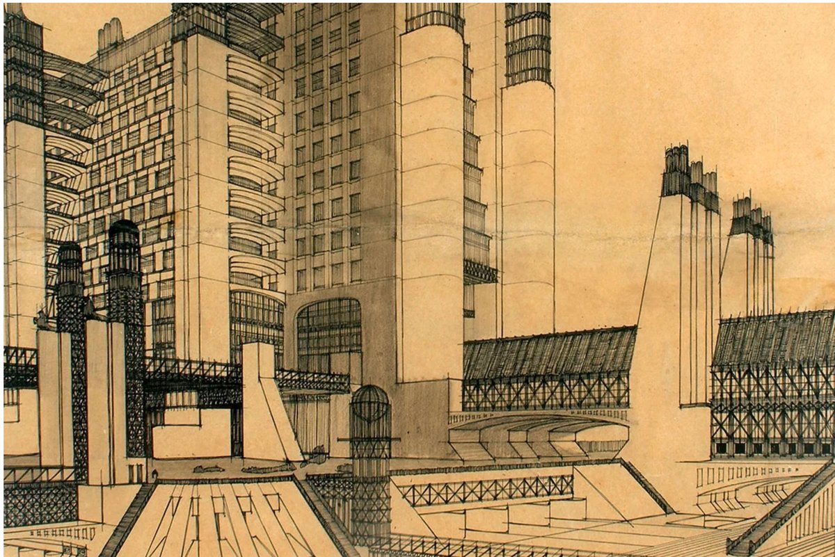 rickbrownell's tweet photo. Exploring the avante-garde architectural manifesto - spreading the art &amp; ideas of a new age @ the dawn of the 20th century. @JSTOR_Daily https://t.co/yEtM4zM643 #architecture #design #art #history https://t.co/btqYBrX0NW
