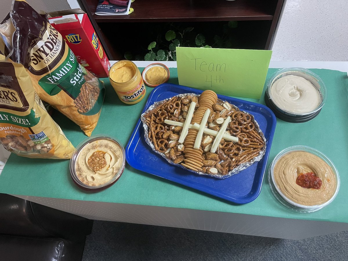 Ready for some football!!! Super snack day for Lakeside staff!!#lakeside2223