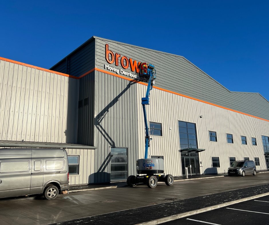 If you see a bright orange glow around the A527 junction of the A500, don’t worry - it’s not aliens arriving, it’s just the mahoosive light-up sign we’ve stuck on the front of Distribution House! 🛸

📸 More snaps coming soon…