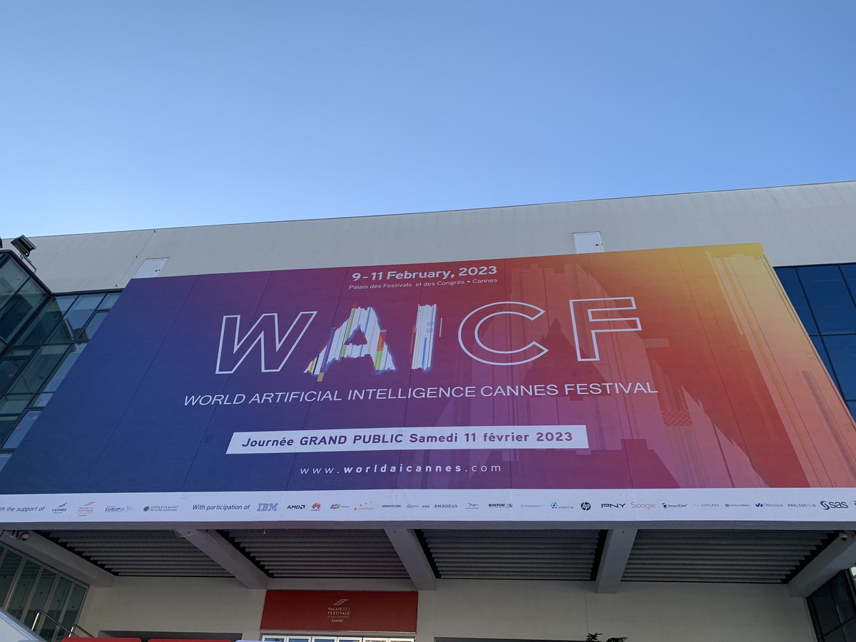 Présent au #WAICF23  World AI Cannes Festival pour parler de #ChatGPT et des #copyright #AI #droit <a href="/SKEMA_BS/">SKEMA Business School</a> Margherita <a href="/Marghe_PAGANI/">Margherita PAGANI</a> <a href="/DibiaggioLudovi/">Dibiaggio Ludovic</a>