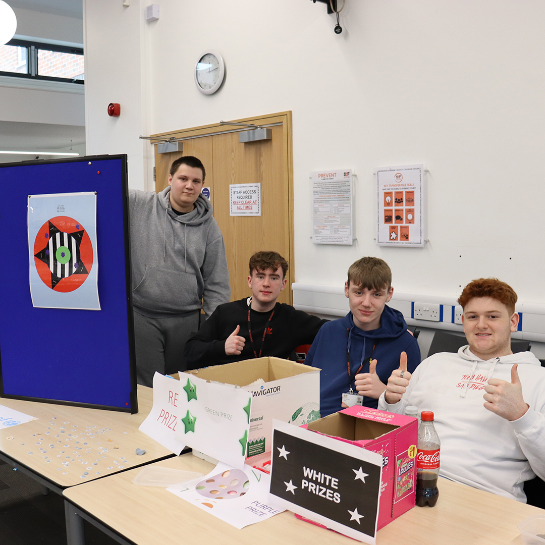 S6F's tweet image. Congratulations to our level 2 students who organised and ran their own competitions this lunchtime to raise money for charity 🎉 
#teamwork #workskills #charityevent #eventplanning