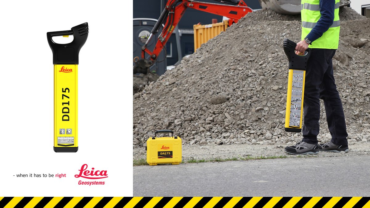 LeicaGeosystems's tweet photo. Unlock the secrets beneath the surface and keep your team protected ๐ก๏ธ
The new #LeicaDD175 Cable Locator & #DA175 Transmitter simplify mapping buried utilities for maximum safety. ๐ Learn more: https://t.co/FVaoHZwQoH https://t.co/Bj2Do0OAmB