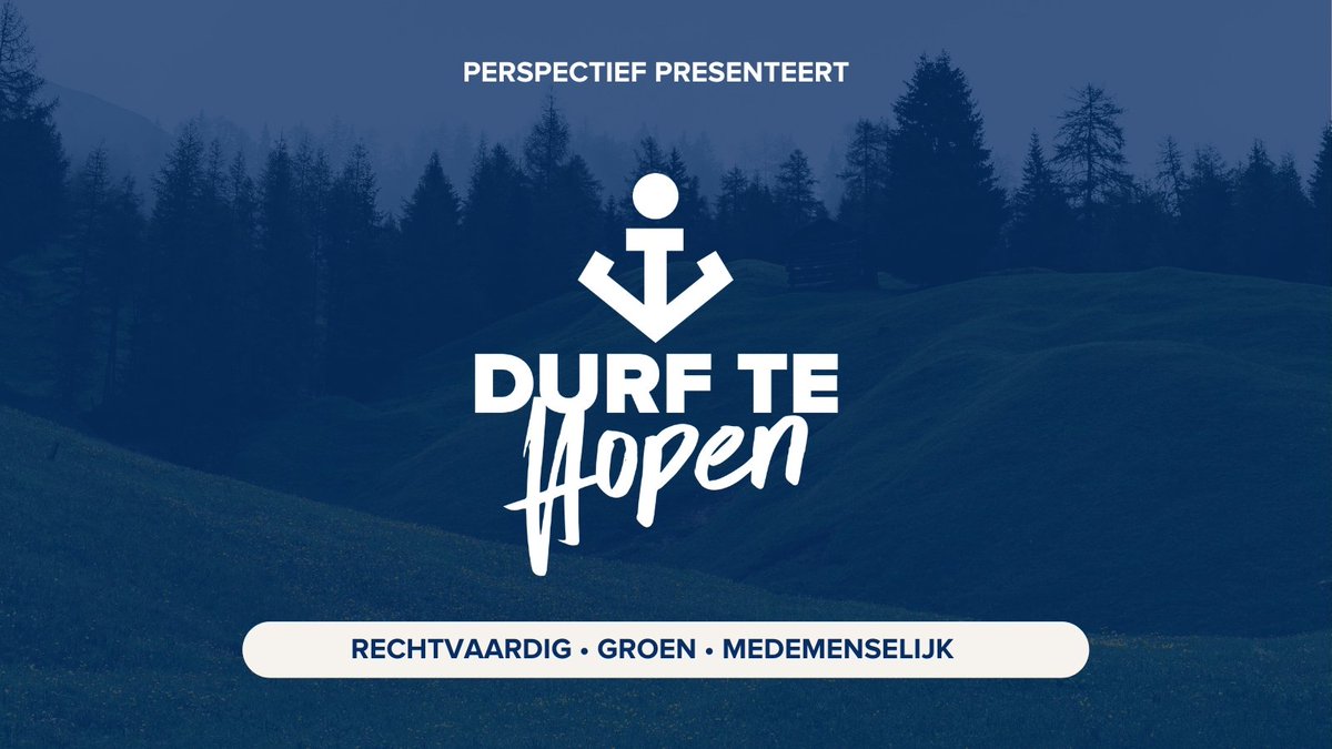 PerspectieF presenteert: DURF TE HOPEN! Ons vernieuwde verhaal ✨

Wij zijn jongeren die geraakt worden door onrecht en durven te hopen op een rechtvaardige, groene en medemenselijke toekomst. Durf jij dat ook? Word lid! 💙 #durftehopen (1/3)