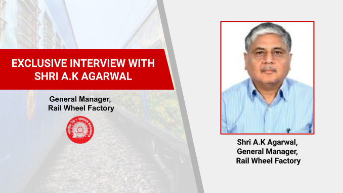 RailAnalysis's tweet photo. Exclusive Interview with Shri A.K Agarwal, General Manager, Rail Wheel Factory, Indian Railways
Read more...https://t.co/z0TNZ5dqPl
#interview #indianrailways #railway #products #rollingstock #infrastructure #RWF #wheelsets #manufacturing #railwheelfactory #railanalysis https://t.co/UmhMNRlvpP