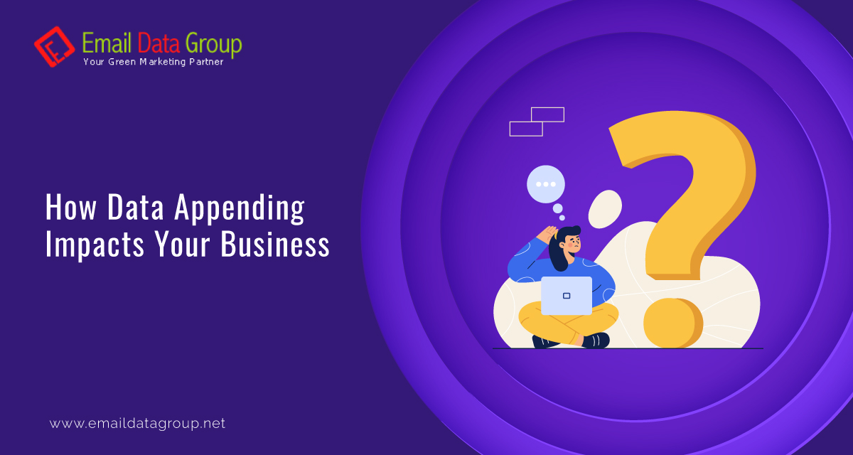 EmailDataGroup's tweet photo. Data Appending can have a significant impact on businesses, both positive and negative. Here are some of the ways data appending can impact a business. Learn More @ https://t.co/ttj6TeXMvt
#emaildatagroup #appending #emailmarketingtips #emailappendingcompany #EmailAppending https://t.co/dz0xg5WXZL