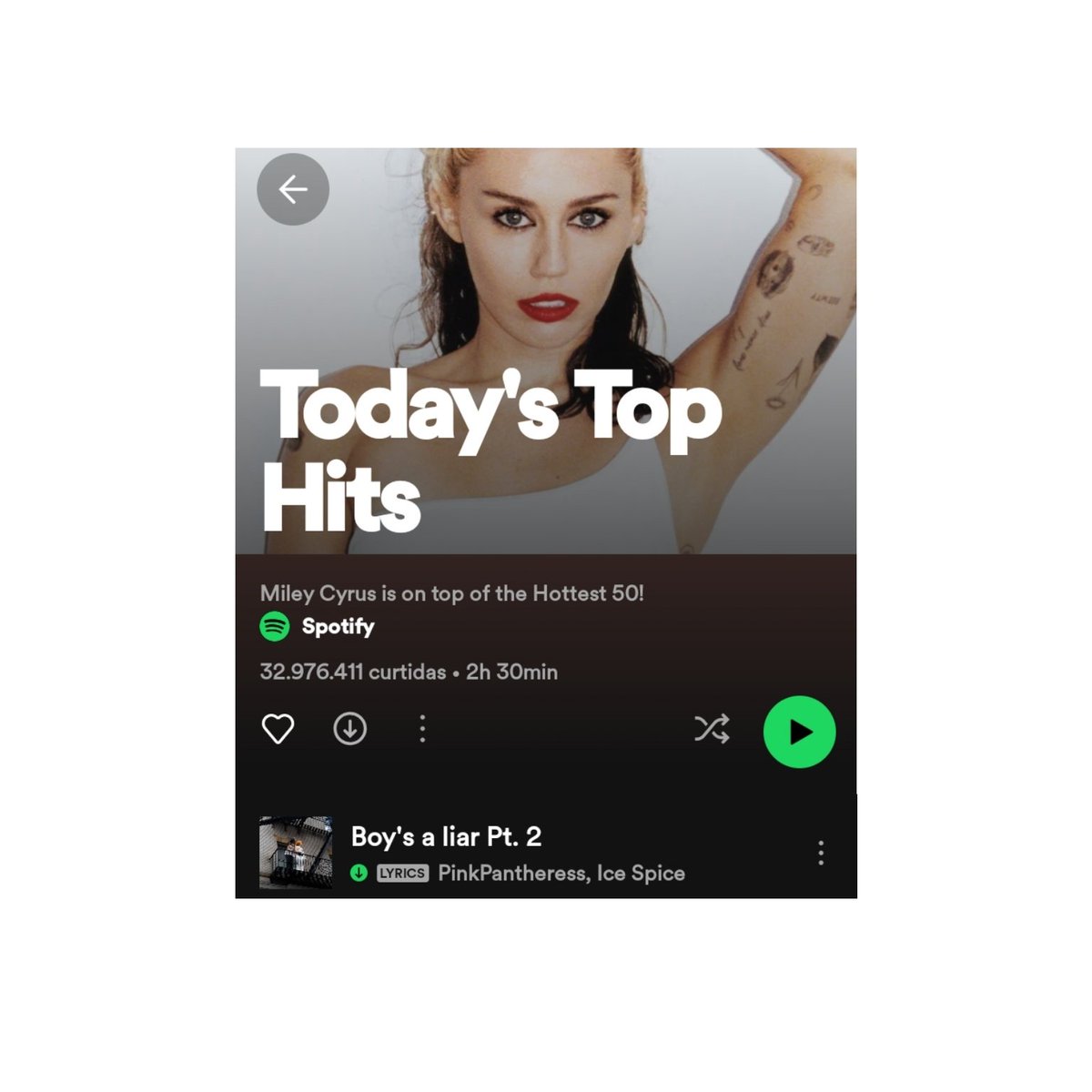 pinkoncharts's tweet photo. .@pinkpantheress2’s “Boy’s a liar Pt.2” was added on the “Today’s Top Hits” at #4. https://t.co/744SCde0zf