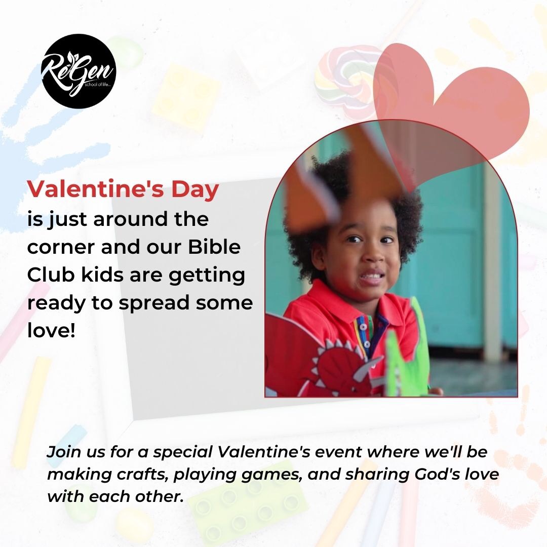 It’s going to be a fun and meaningful day for our bible club children, and we’re so excited for it to be here already.

#childrenfoundation #regenfoundation #charity #donations #supportachild #newmonth #february #seasonoflove