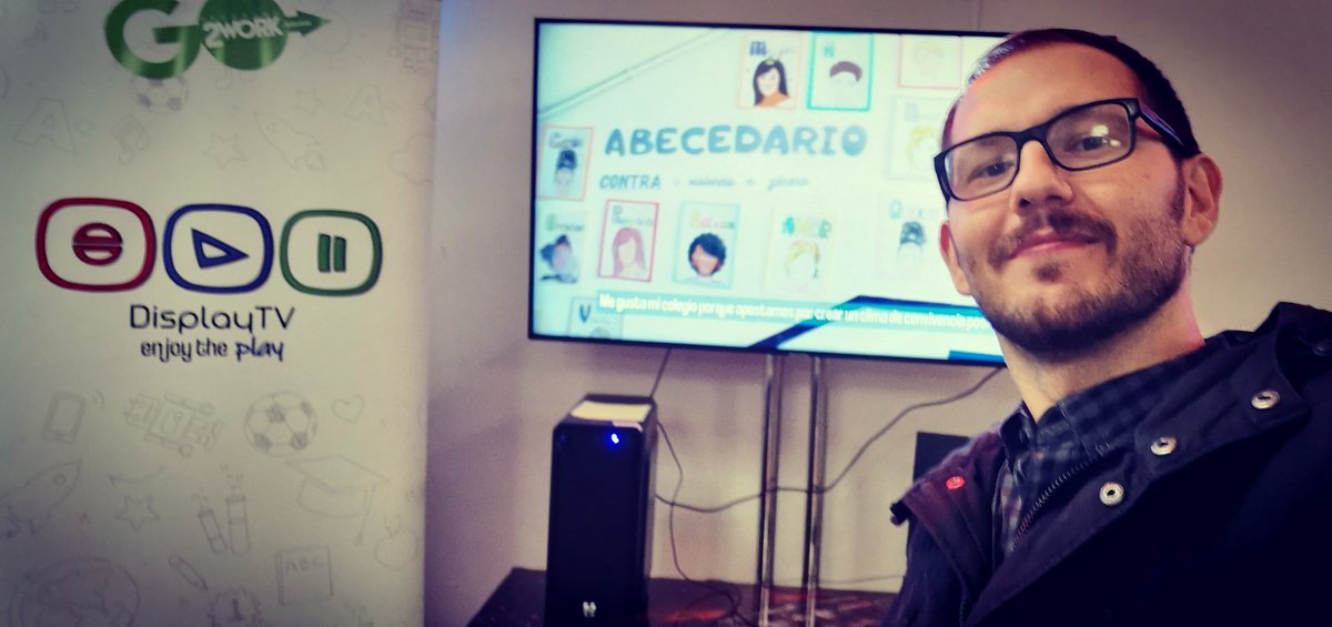 FranAnLi's tweet photo. ¡Es hoy, es hoy! Hoy nace #DisplayTV. Pronto os paso perfiles en RRSS. #EnjoyThePlay https://t.co/ayFMjheGpn