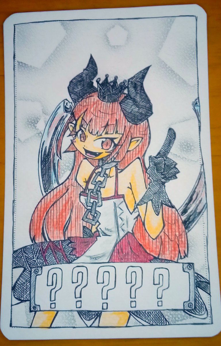 tokuni imino nai e ja!
背景はダイソーで買ったスクリーントーン。
#irodori 