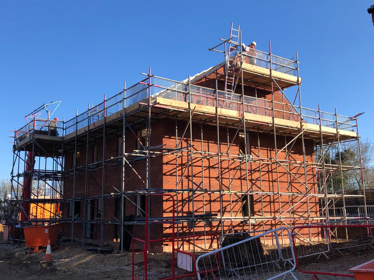 We're delighted to share a progress update at Paulerspury, for our client @GrandUnionHG.

The project will see a range of 2 &amp; 3bed homes, which is part of a scheme of affordable housing to help support young people in the local area with their first step onto the property ladder.