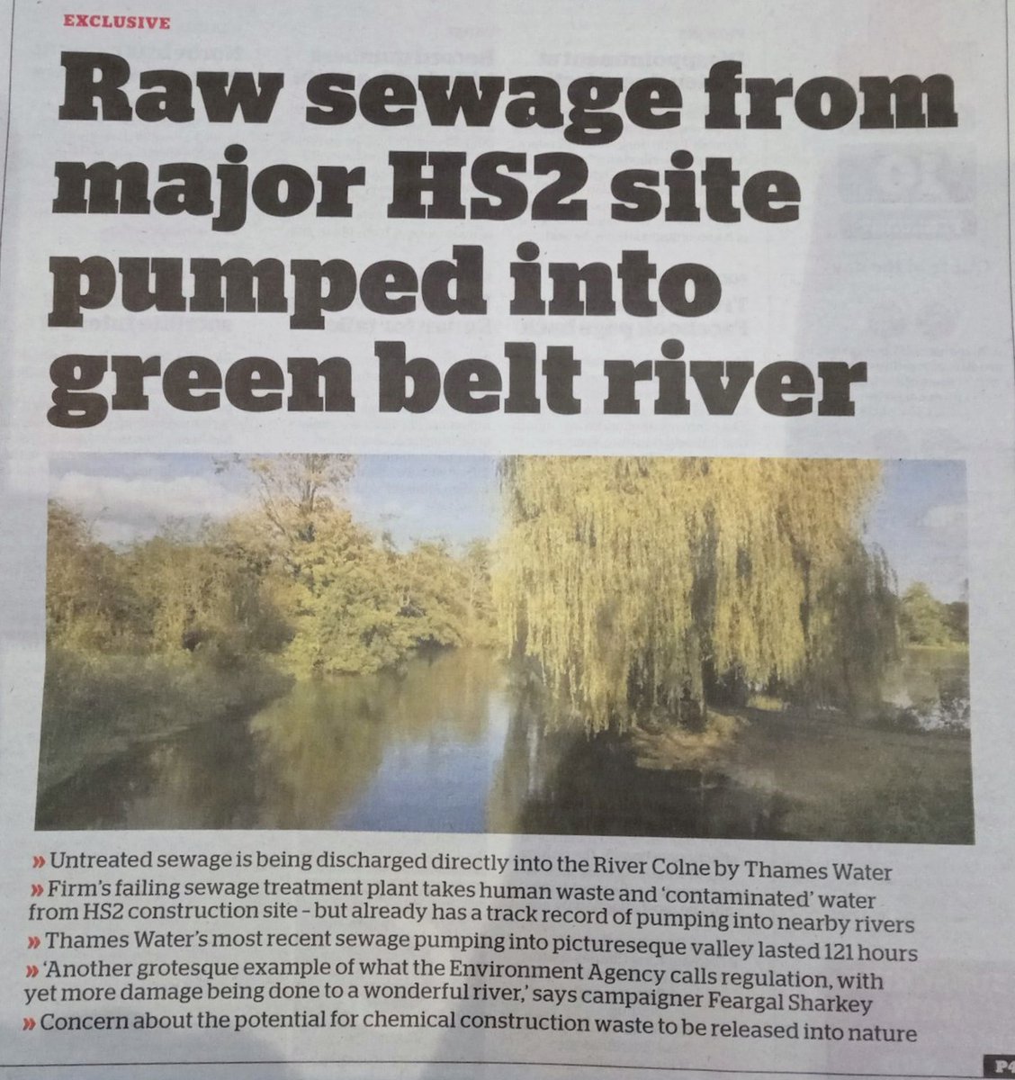 Another blow to <a href="/HS2ltd/">HS2 Ltd</a>'s so-called "green credentials". #HS2CostingTheEarth #HS2 #StopHS2