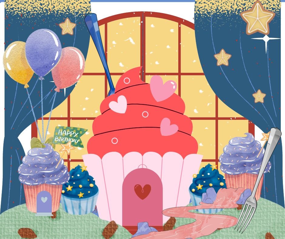 [Town Introduction]

Sebuah senyum hangat merekah di wajah kue bulan itu. "Selamat datang di Saccharum Wonderland semuanya! Namaku Tsumugi 
Tsukioka, walikota Cupcake Beach, kepulauan yang hangat dan ramah~"