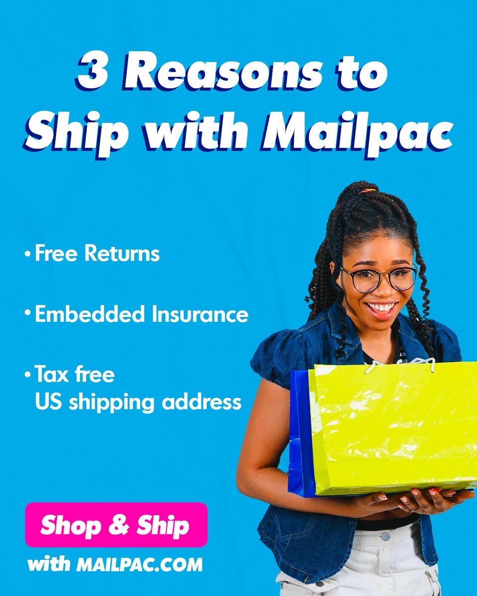 MailpacGroup's tweet photo. We also have 12 locations so you can conveniently receive your packages!
Need we say more? Sign up now for free and ship now with Mailpac!
#Mailpac #Shipping #OnlineShopping https://t.co/shX8agTIaA