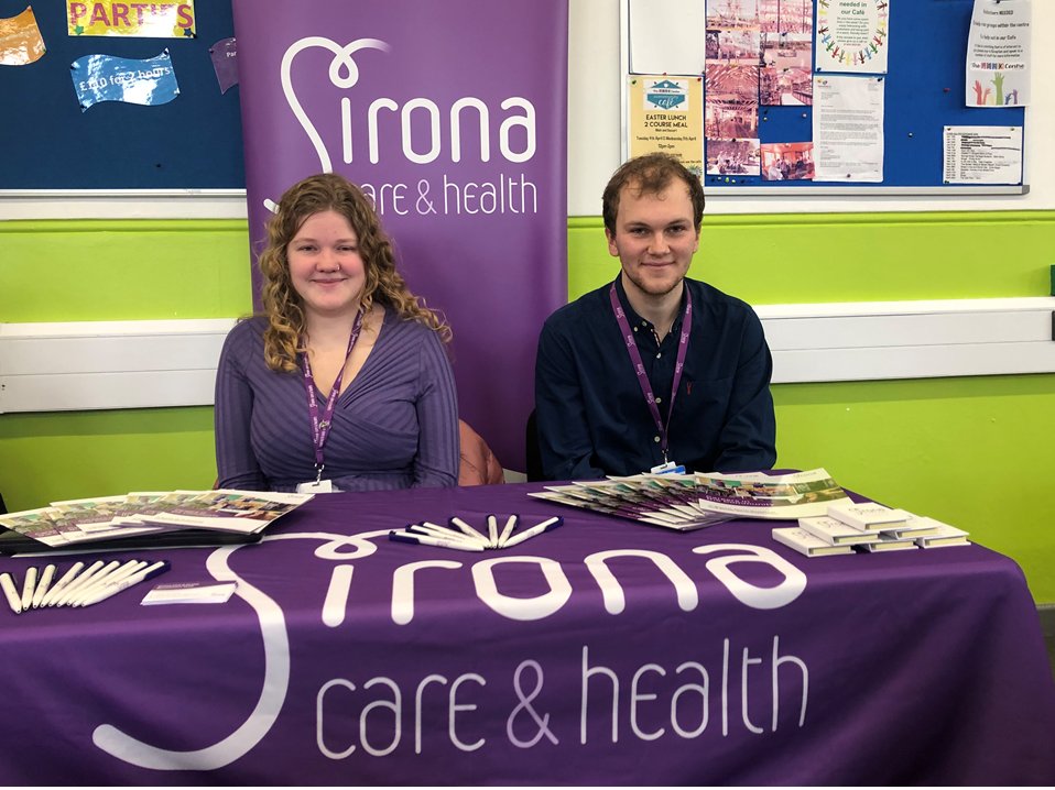 JCPinBRS_Bath's tweet photo. You will be surprised by the variety of job roles Abbie and Jack from @SironaCIC have to offer at #Kingswood #InWorkProgression jobs fair

Take a look here and find that new job or a better job : https://t.co/ENXdm4WKbn

#BristolJobs https://t.co/Wf34jmtGMg