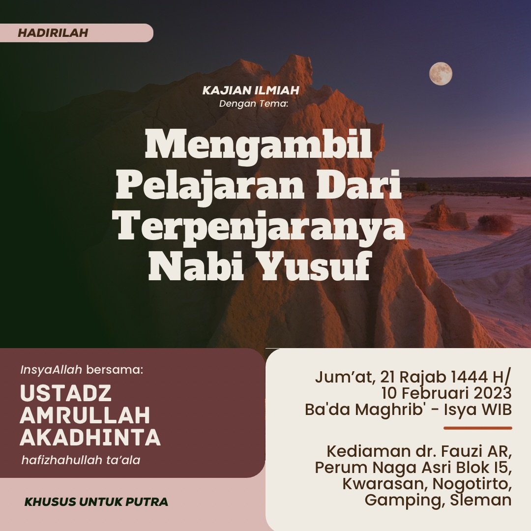 Amrullah Akadhinta on Twitter "Tafadal yg ada waktu luang nanti bada