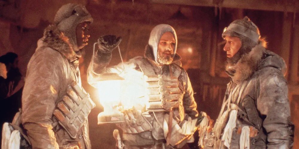 1carolinagirl's tweet image. “We’re not gettin out of here alive. But neither is that thing.”
John Carpenter’s The Thing (1982)🔥🎬