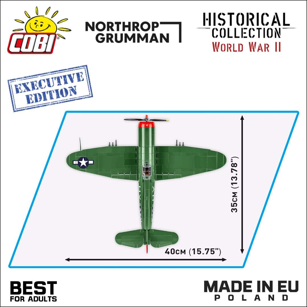 COBI_Bricks's tweet image. 📣💥 P-47 Thunderbolt ™️ &amp;amp; Tank trailer EXECUTIVE EDITION is available now 💁‍♂️⤵️🛒
cobi.eu/product/p-47-t…
▪️Northrop Grumman License
▪️567 Bricks
▪️1:32 scale (plane) &amp;amp; 1:35 (tank trailer)
▪️ 2 x minifig
↔️ 36 cm length
↕️ 40 cm wingspan
▪️Nameplate
⚙️ MADE IN 🇵🇱🇪🇺 
#P47