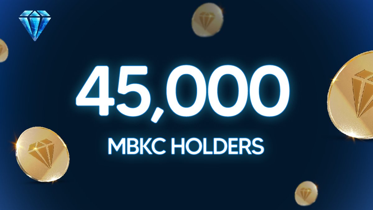 mbkc_metabank's tweet photo. 📈The #MetaBank community has grown at an amazing rate. In a very short time $MBKC holders have exceeded 45,000!
🚀Let's see MetaBank become stronger and stronger, together!
#Web3 #DeFi #Milestone #MBKC https://t.co/P1FVzDiEYz