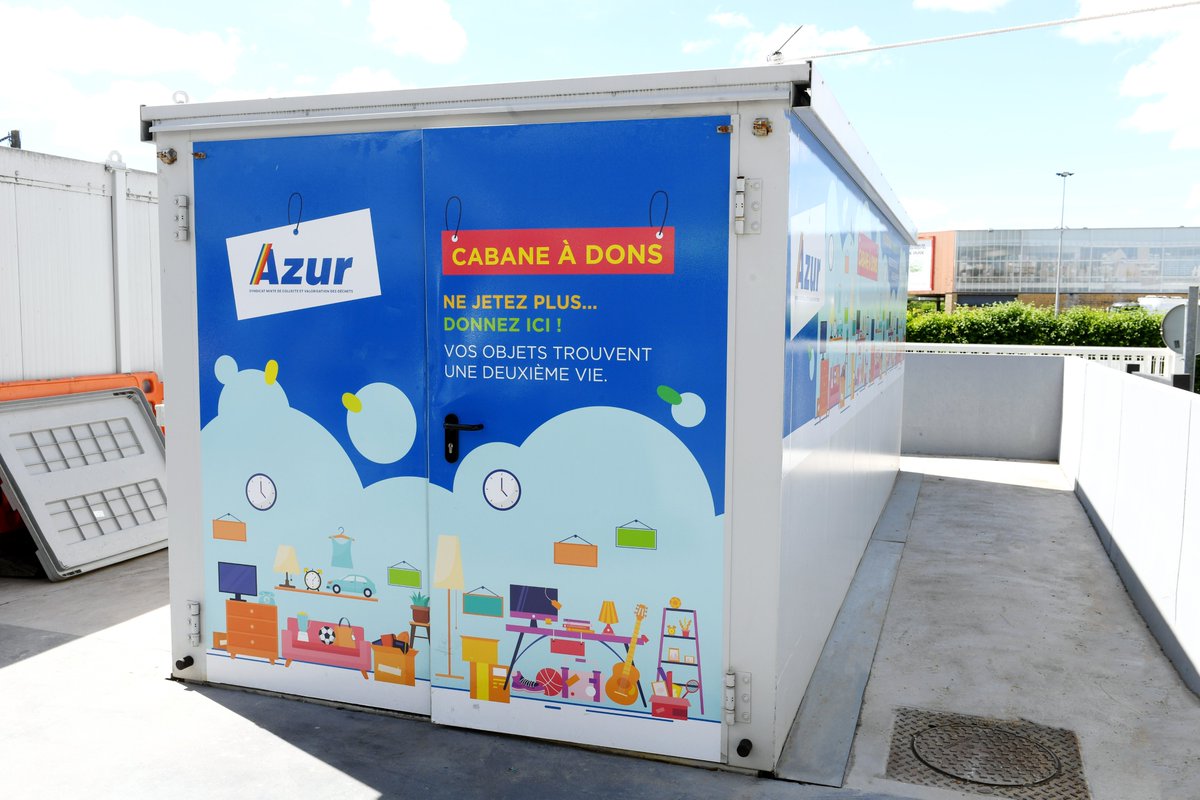 SyndicatAzur's tweet photo. Nouveau à la déchetterie!
#Collectedebouchons et d'#objetsdécriture pour #lesbouchonsduvaldoise
Déposez aussi dans la #cabaneàdons vos objets en bon état pour les associations solidaires.
@VilleArgenteuil @villedebezons @VilleCormeilles
#lafrettesurseine
#reemploi #0déchet https://t.co/IjHG24Nnxe