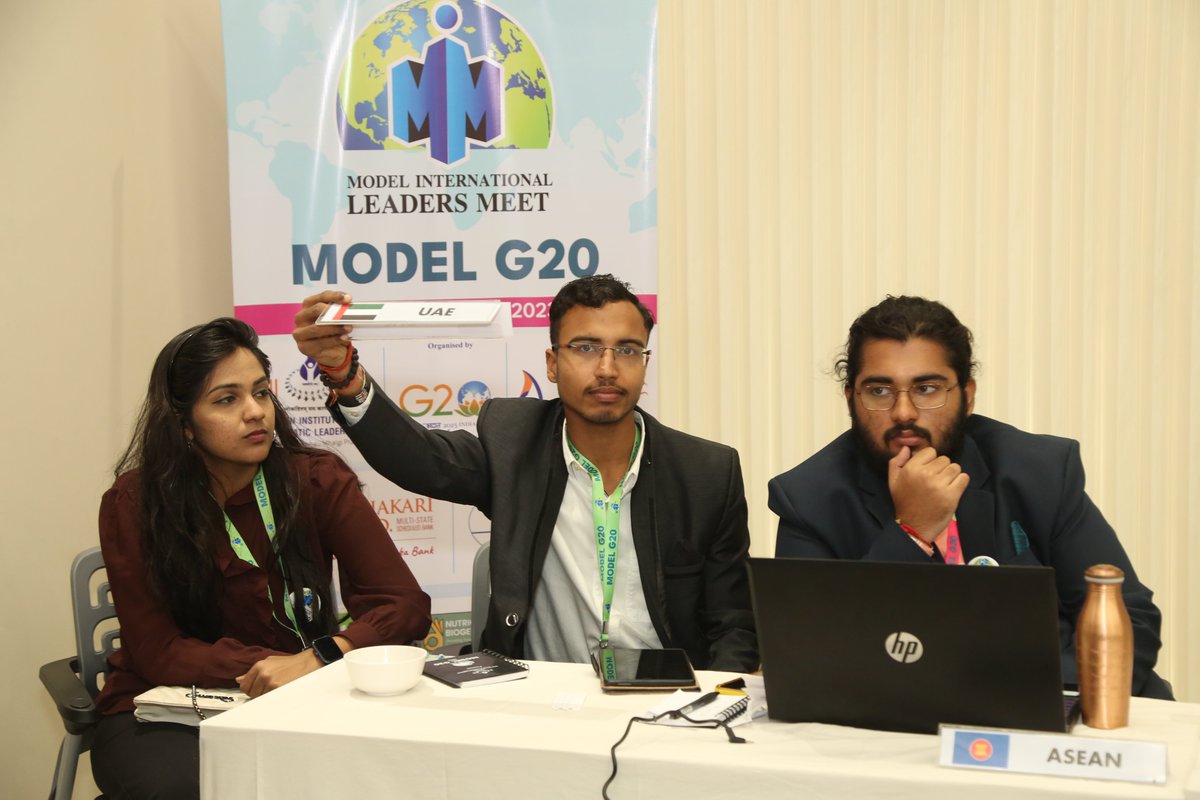 iidlpgp's tweet photo. A peek of the discussions happening on ‘Food security and industrialisation’ in Sherpa track at #MILM #modelg20 organised by @iidlpgp 
#IIDL #Modelg20Summit #RMP #IIDL #IndianInstituteofDemocraticLeadership #G20 #G20summit #G20India #ModelG20 #modelg20summit https://t.co/X7wxy1iKML