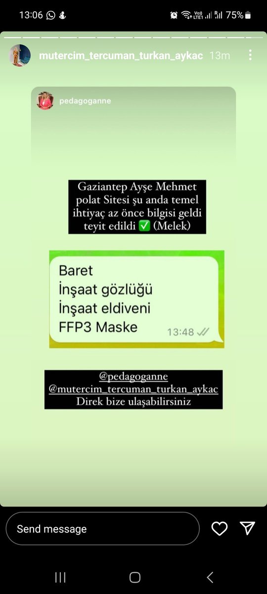aliyee_k's tweet photo. @ahbap @AFADBaskanlik @GaziantepBeld @haluklevent @OguzhanUgur @ProfDemirtas @PincTivi @BabalaTv @turkan_aykac https://t.co/kTQsuJM4Fy
