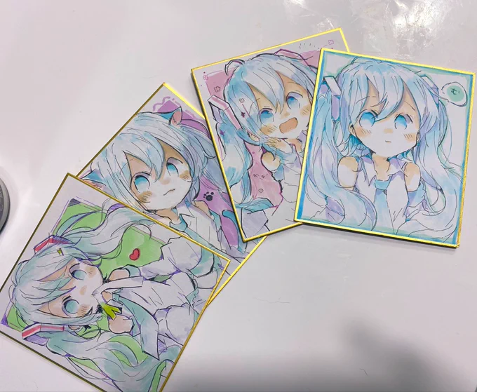 なんかいっぱい描いてもうた 