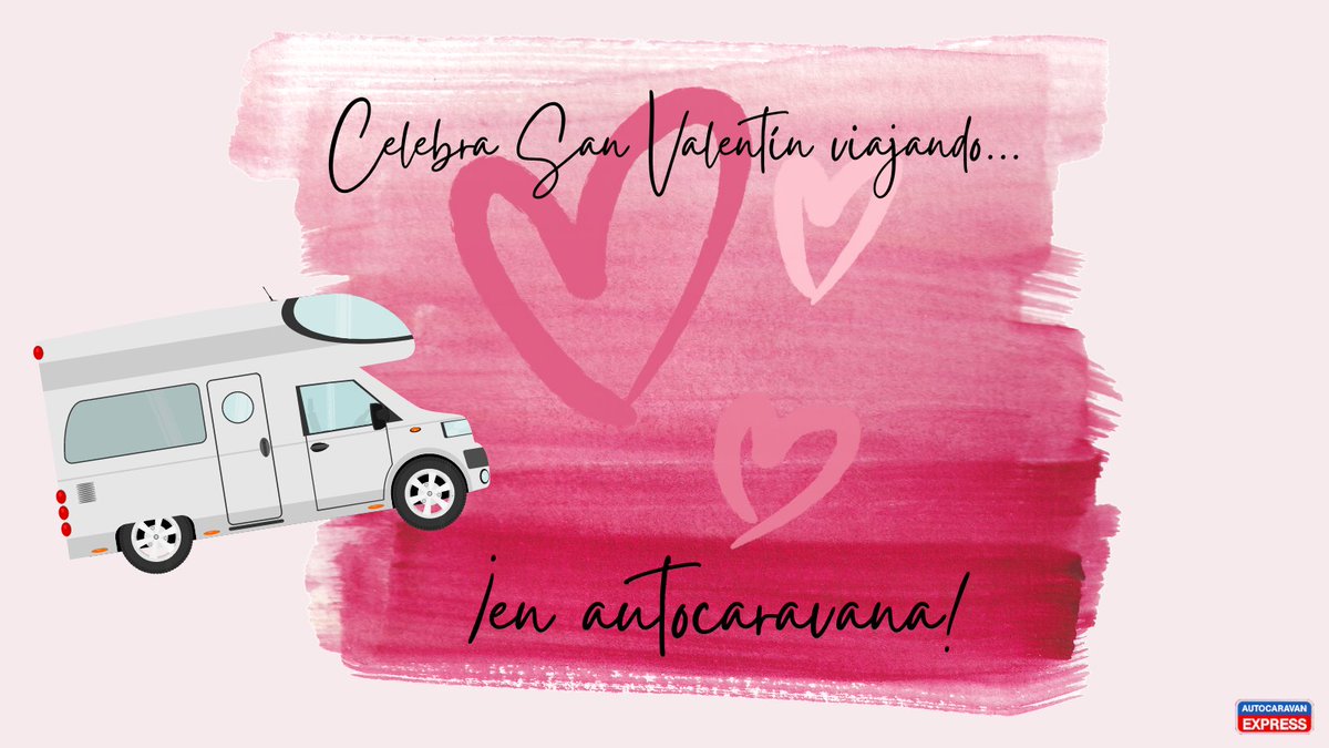 AutocaravanExpr's tweet photo. Se acerca #SanValentín y qué mejor modo de sorprender a tu pareja que regalándole... ¡un viaje en #autocaravana! Aprovecha nuestra oferta de "Febreros loquillos" y benefíciate de los descuentos que hemos preparado para ti!
➡ https://t.co/4ewjHqkLTL https://t.co/GyGgYAL89t