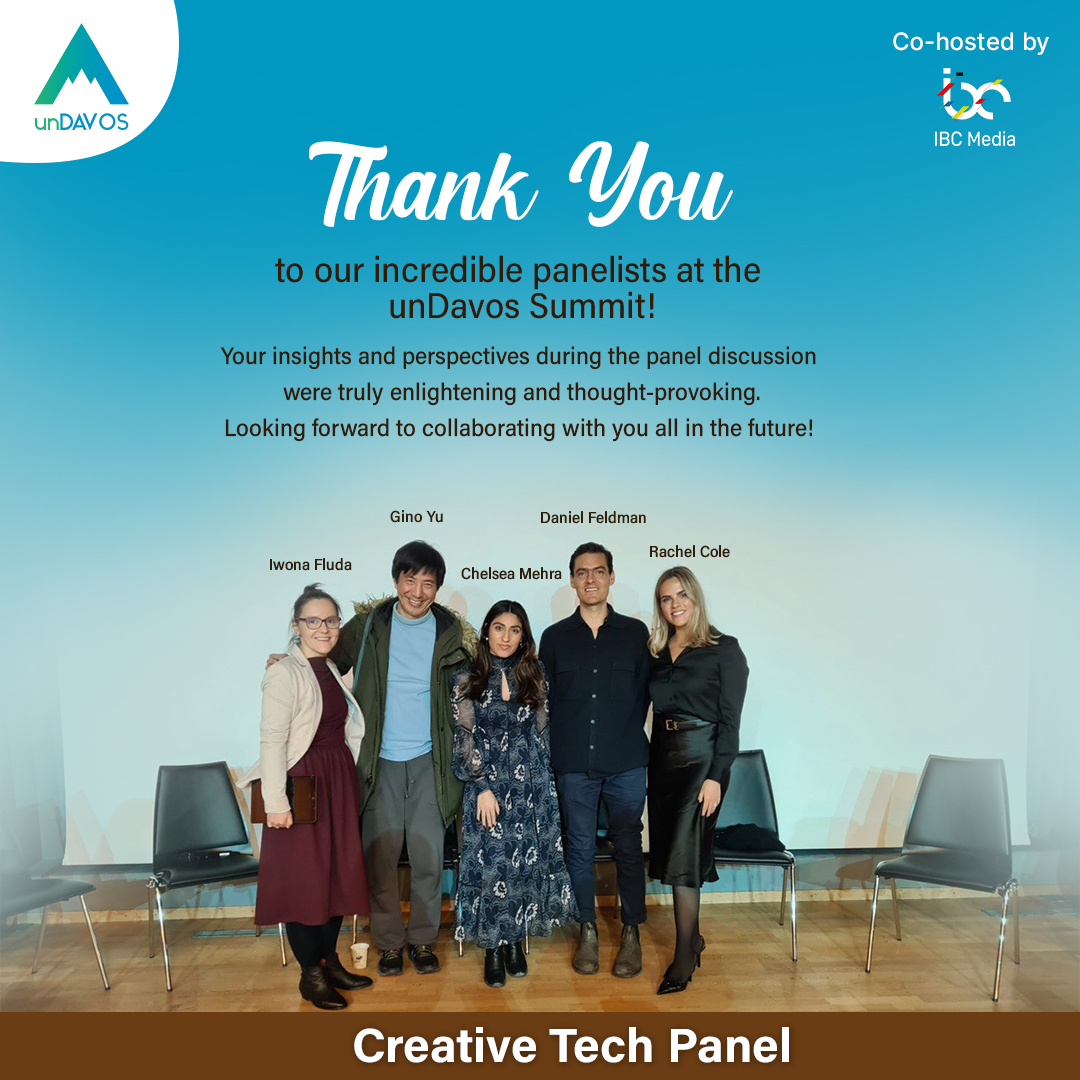unDavos Summit (@undavossummit) on Twitter photo A big Shoutout to our amazing Panelists at the unDavos Summit! π
Your energy and the discussion are top notch π₯
Thank you for being part of the incredible panel discussion and for sharing your thoughts. π
Daniel Feldman, Chelsea Mehra
#Davosweek #wefweek #unDavos #creativetech A big Shoutout to our amazing Panelists at the unDavos Summit! π
Your energy and the discussion are top notch π₯
Thank you for being part of the incredible panel discussion and for sharing your thoughts. π
Daniel Feldman, Chelsea Mehra
#Davosweek #wefweek #unDavos #creativetech