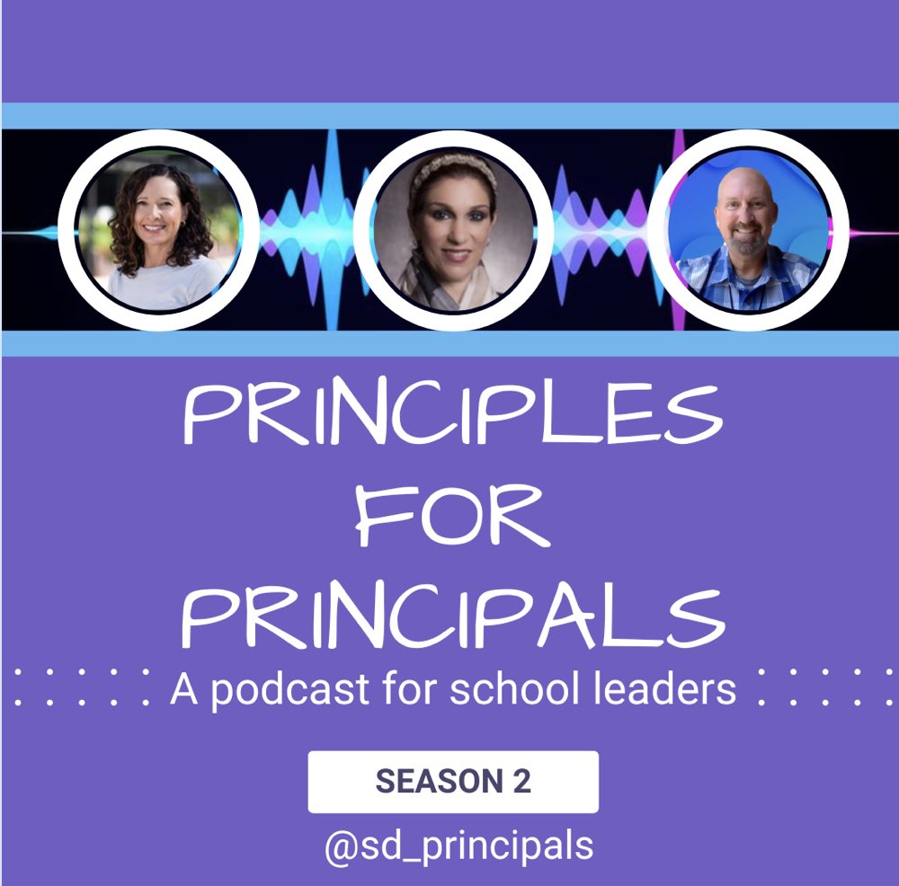 Episode 6 of the Principles for  Principals podcast welcome SDCOE Executive Leadership Coach, Joe Frescatore, and have a conversation that builds on our Episode 2 topic — the 5 Dimensions of Teaching and Learning. open.spotify.com/episode/3fKEi4…