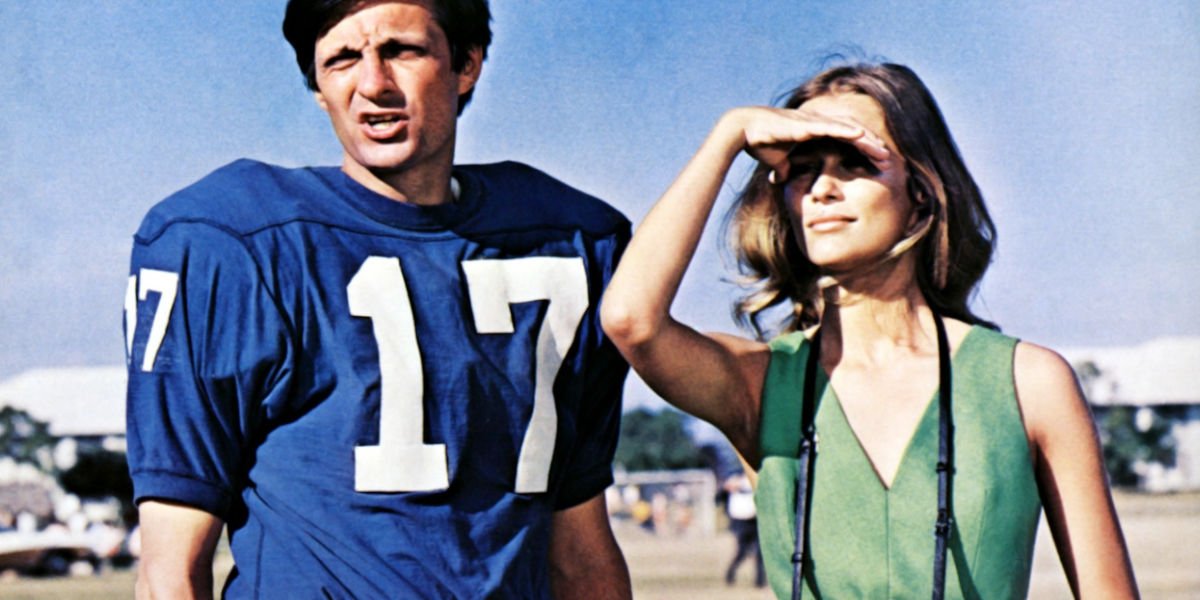 JouFi_de's tweet photo. Kleiner Vorgriff aufs #SuperBowl -Wochenende: PAPIERLÖWE plustert ein sportjournalistisches Experiment des Mittendrin-Reporters George Plimpton zu einem Sportmärchen auf. Außerdem: Wie die Simpsons Plimpton ein humoristisches Denkmal setzten. #NeuImBlog https://t.co/eGIaH4HlBa https://t.co/6doPzZNBal