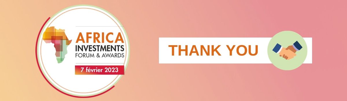 Many thanks to all the participants of the <a href="/AIFA2023/">Africa Investments Forum & Awards - AIFA</a>
The leading business event for the Africa-EU market gathered 400 international key players.

Thank you to our sponsors, partners, speakers, nominees, laureates and jury members for taking part to this very successful edition!