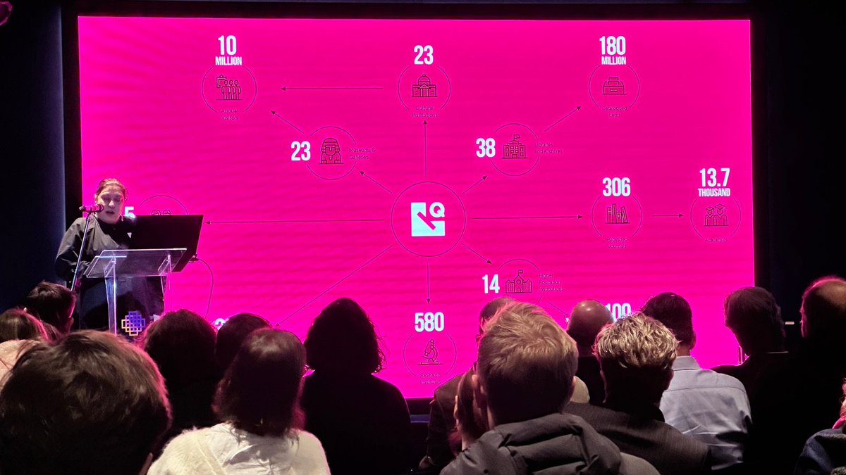 nlalondon's tweet photo. Jodie Eastwood of @KQ_London discusses the diversity of knowledge organisations within a one-mile radius of #KingsCross.
'We're working closely with local authorities and boroughs to make us a world-class innovation district without being exclusive.'
#NLAEducation #NLAHealth https://t.co/fo9rguiAYQ