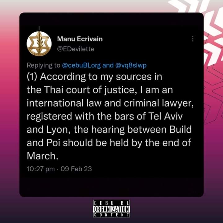 Phi_ven07's tweet image. The news that everyone wants to hear CTTO.
#Buildurluve #BuildurluvexBuild #JusticeForBuildJakapan