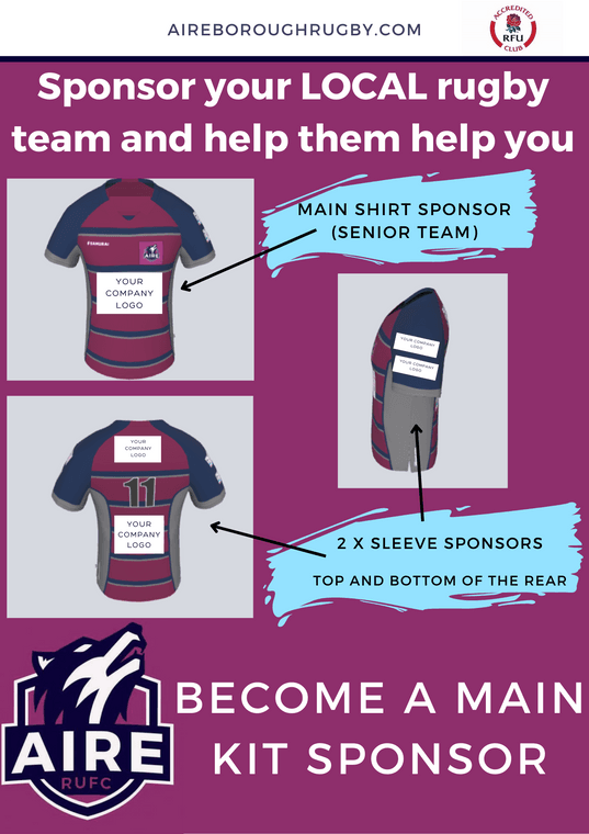AireboroughRUFC's tweet photo. 3-year Sponsorship Opportunity for Local Companies #Supportgrassrootssport #sponsorship #grassroots #guiseley #yeadon #leeds #rawdon #
https://t.co/nI20zYEG81 https://t.co/SLQzhj3zFQ