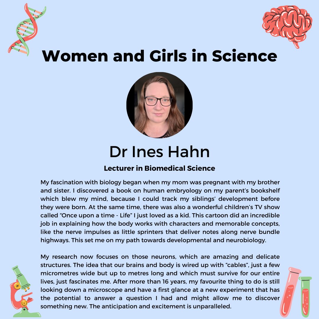 <a href="/ExDrosoScientia/">Ines Hahn</a> shared her story about what inspired her to pursue a career in #neurobiology